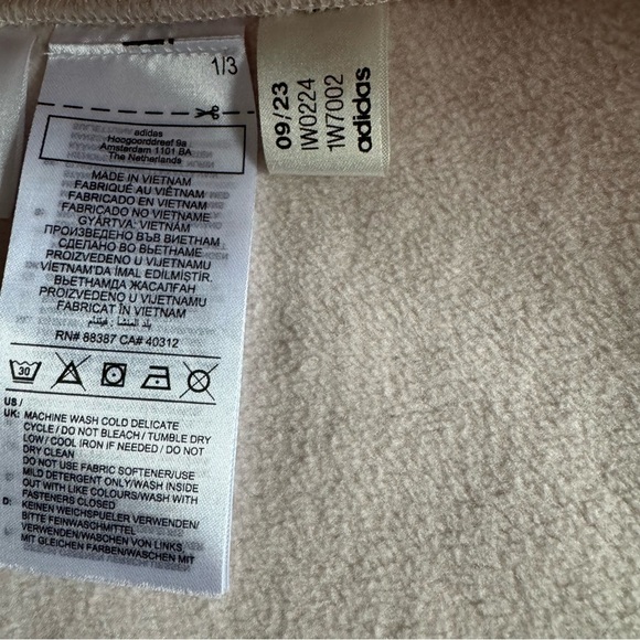 ADIDAS TERREX Women's Terrex Xploric High Pile Fleece Pullover Sweatshirt Small - Picture 13 of 16